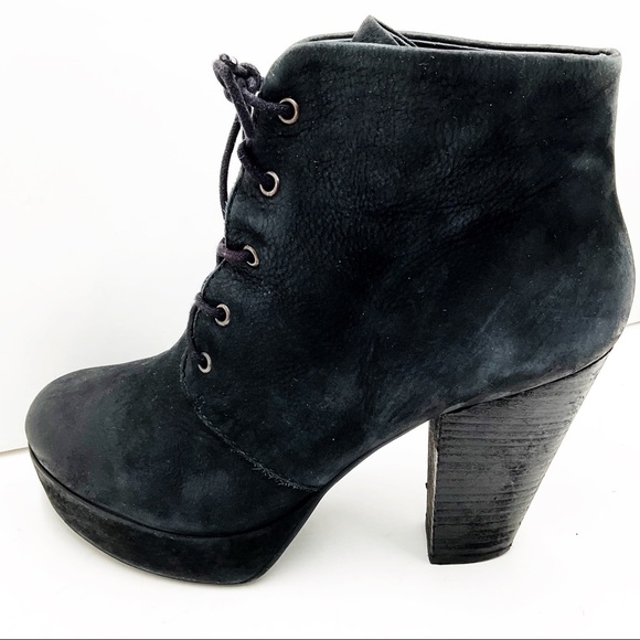 {STEVE MADDEN} 'Raspy' Distressed Leather Platform Boots - Picture 5 of 16